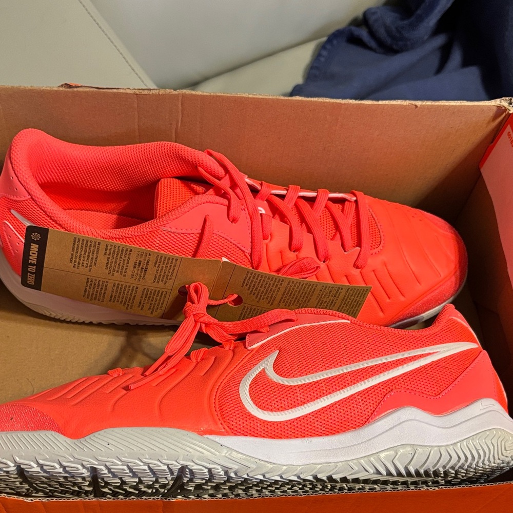 Nike Men's Bright Red Athletic Sneakers